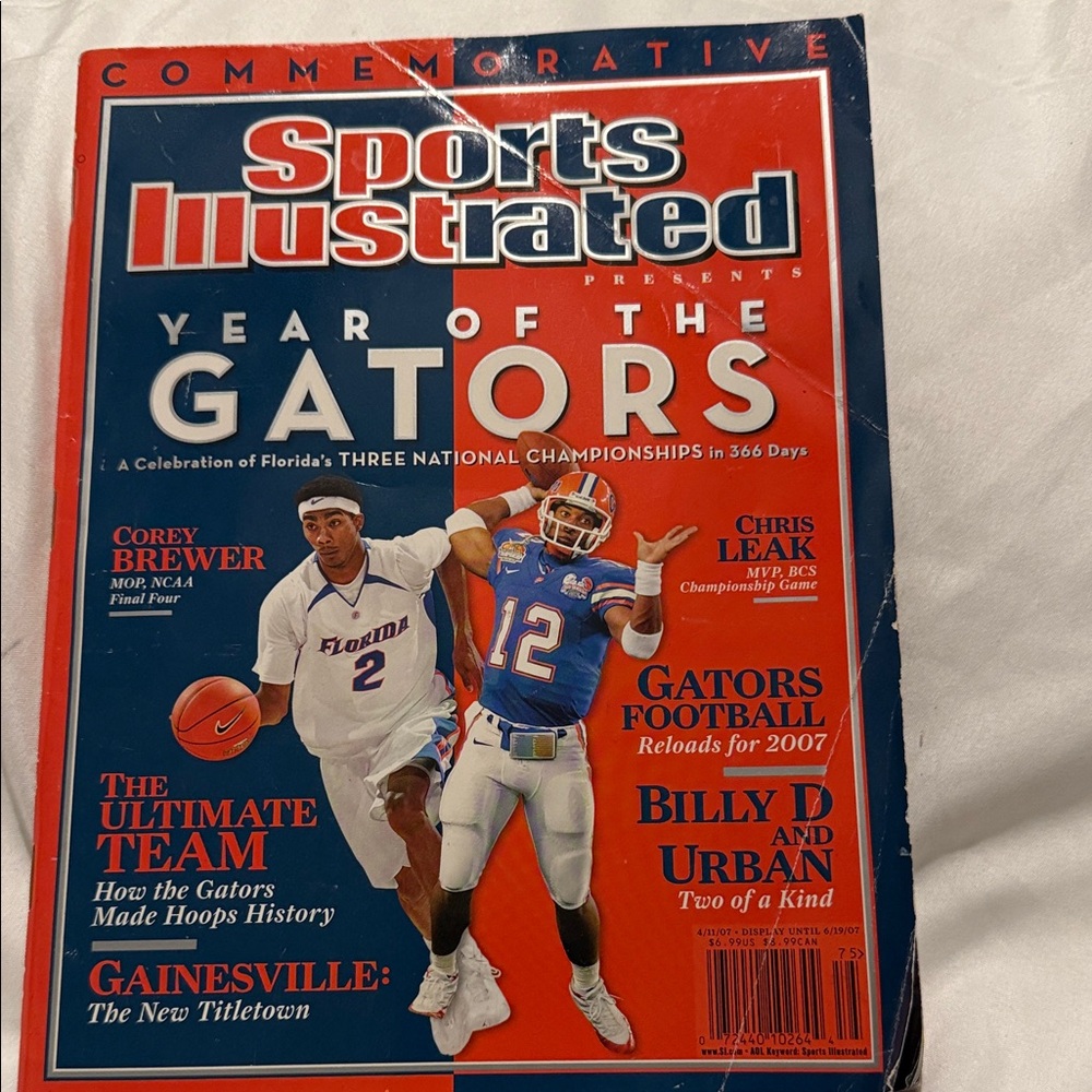 Adidas Sports Illustrated Commemorative Magazine - Red and Blue